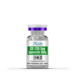CJC-1295 No DAC 5mg / Ipamorelin 10mg (15mg Blend)